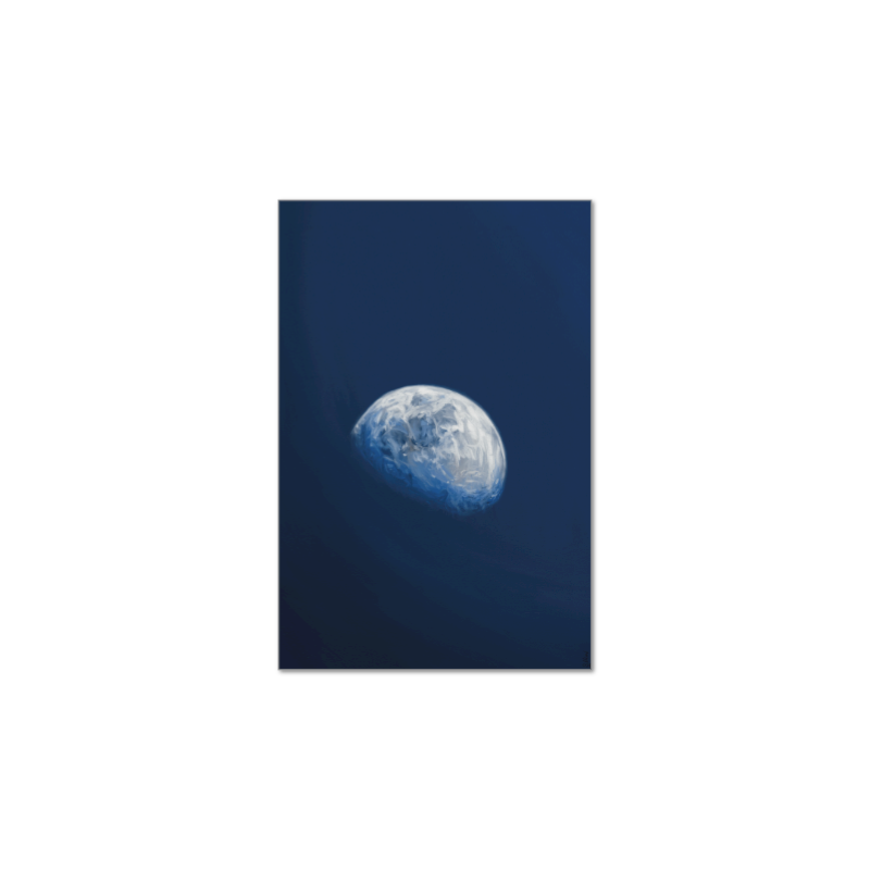 once in a blue moon.