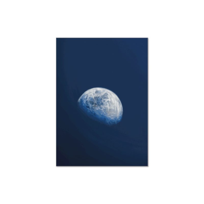once in a blue moon.