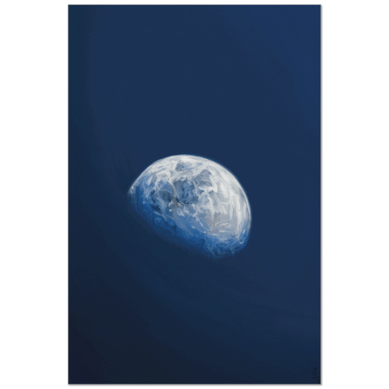 once in a blue moon.